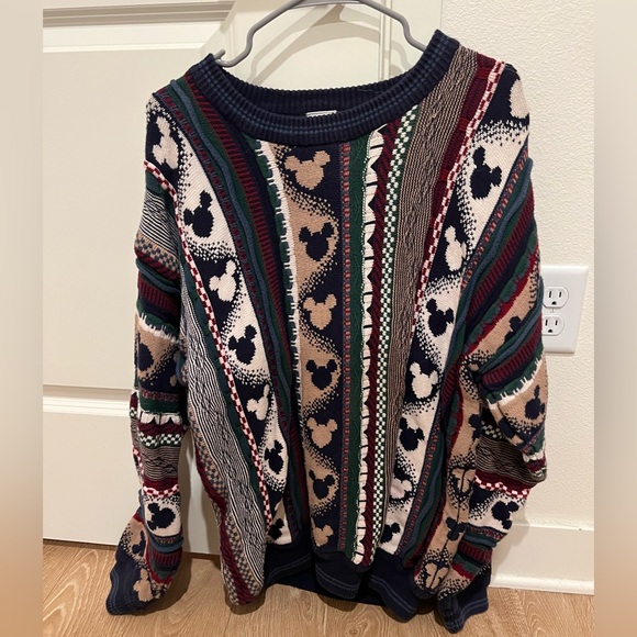 Vintage DISNEY Store Coogi Style Sweater Pullover